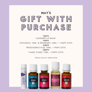 May Gifts with Purchase
